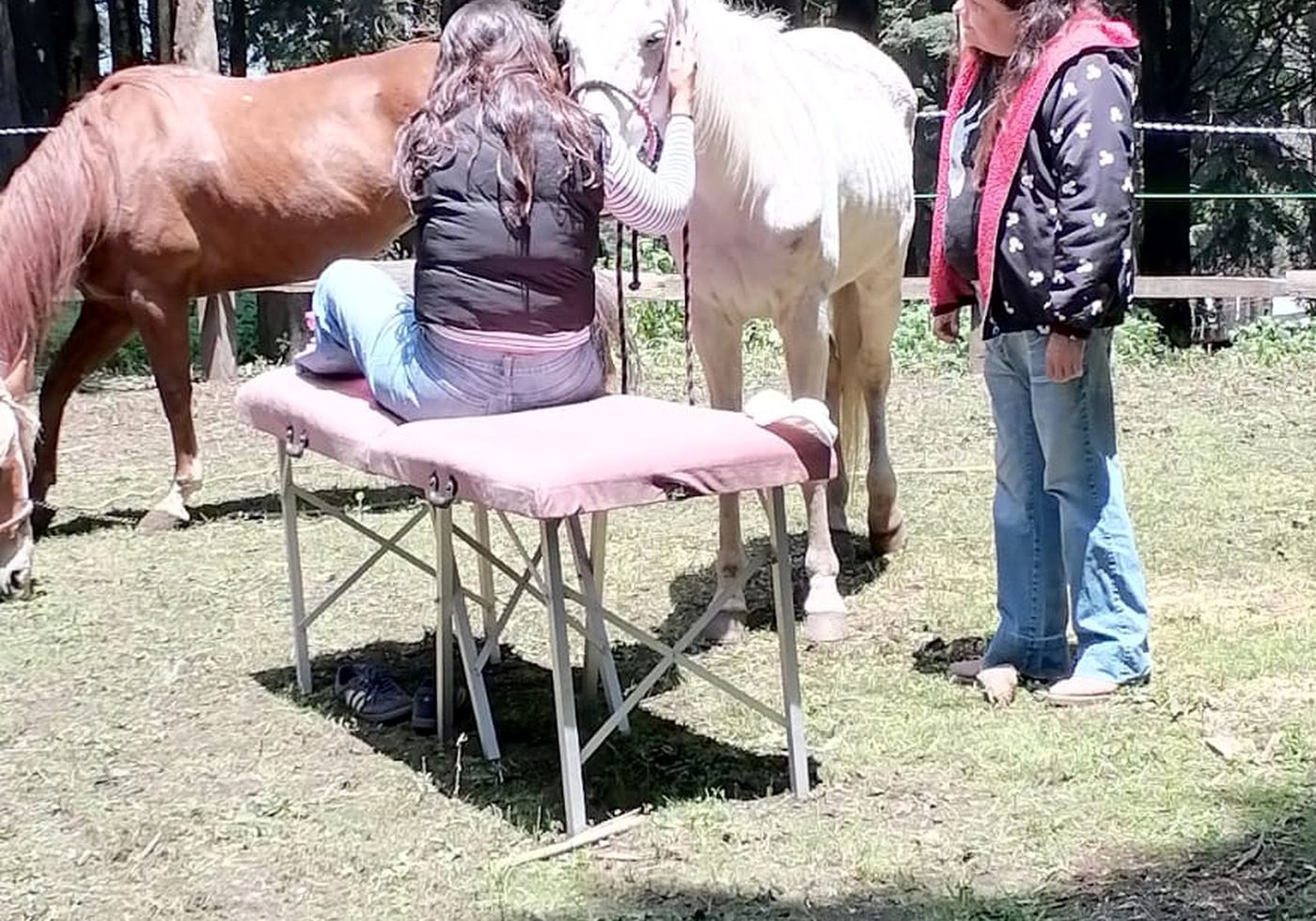 Came Margalli acompañando una sesión